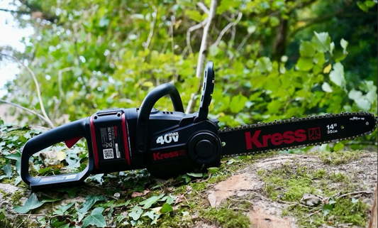 Take Your Cutting Game to the Next Level with the Kress 40V Brushless Chainsaw: The Ultimate Tool for Yard Maintenance