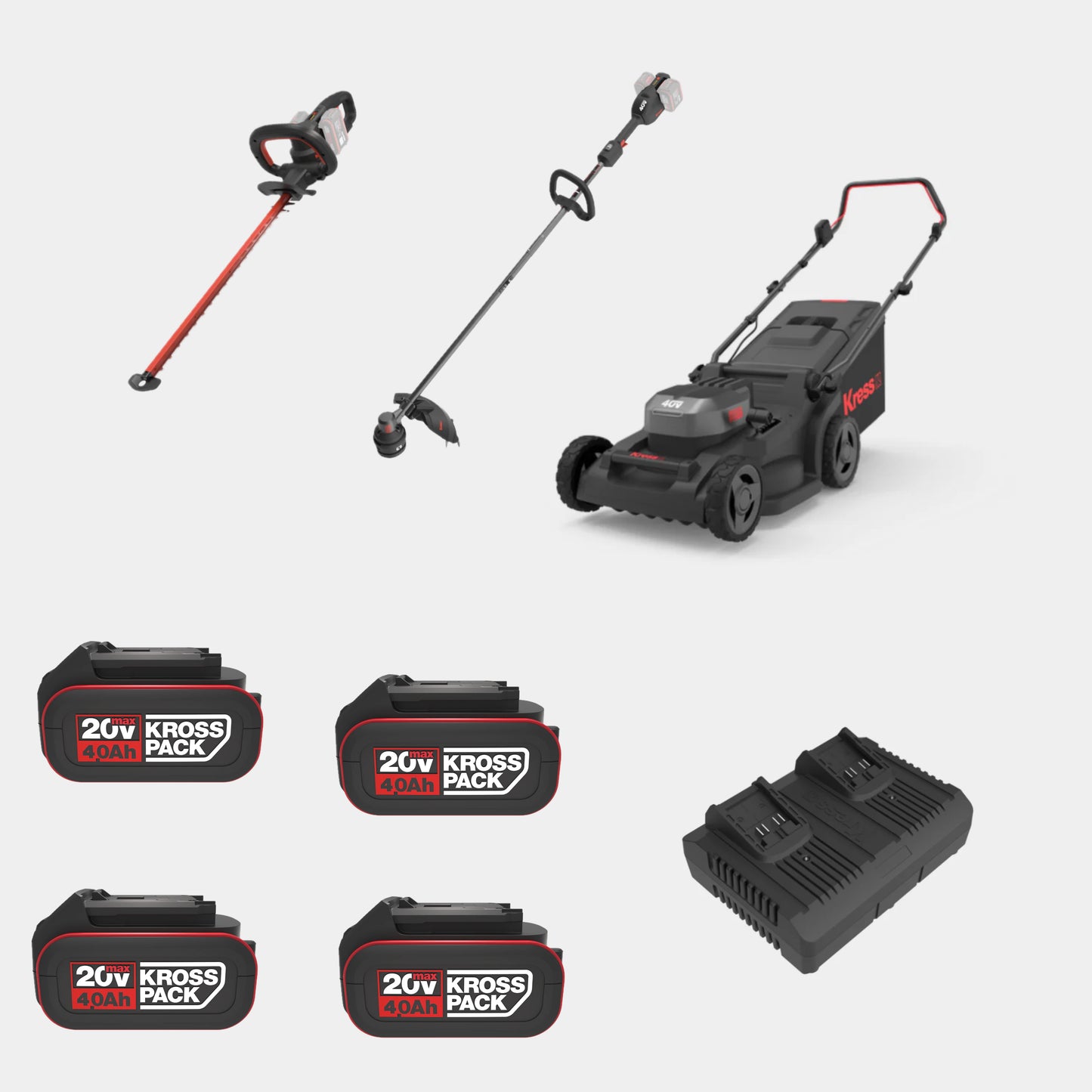 Kress 40V 41cm Brushless Push Mower