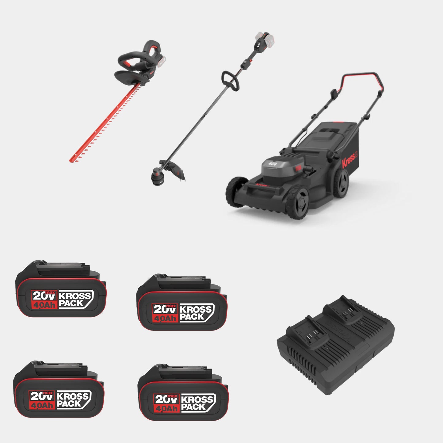 Kress 40V 41cm Brushless Push Mower
