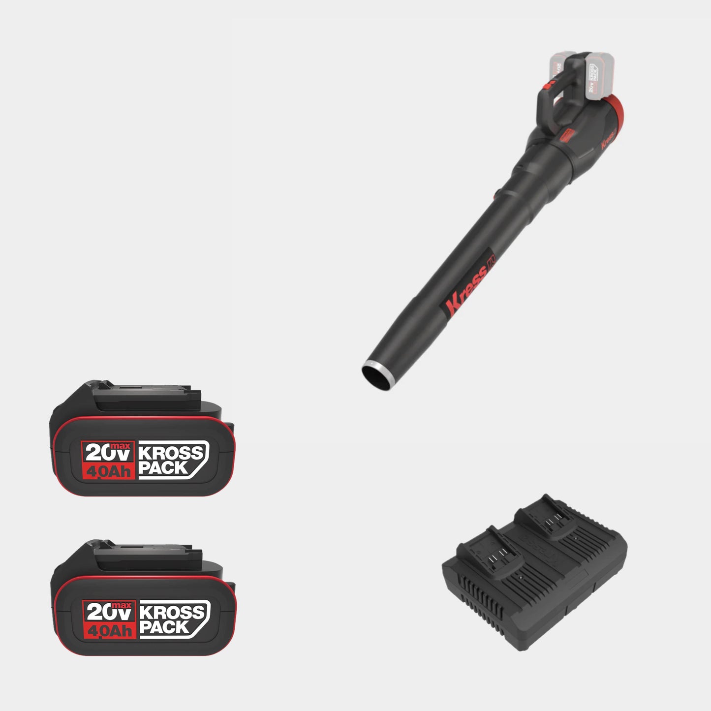 Kress 40 V brushless silent tech blower