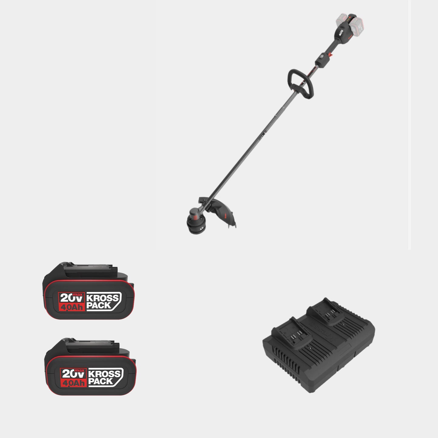 Kress 40 V 38 cm brushless grass trimmer KG154E.9