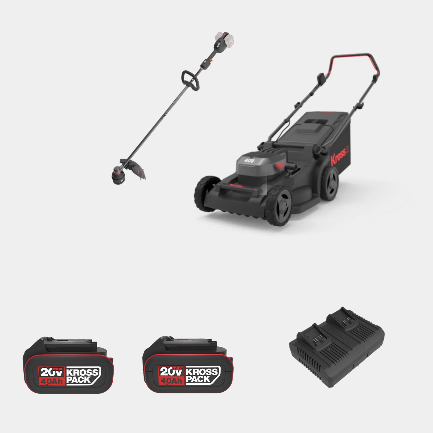 Kress 40V 41cm Brushless Push Mower