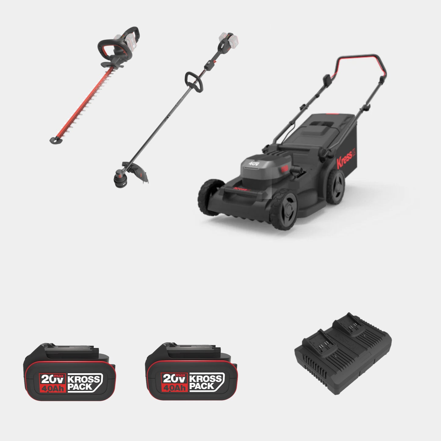 Kress 40V 41cm Brushless Push Mower