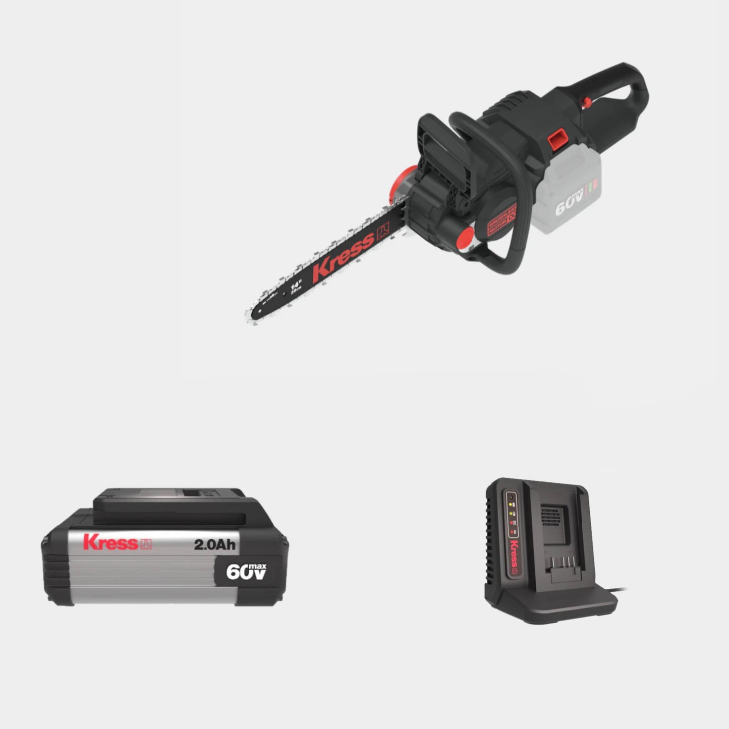 Kress 60 V 35 cm brushless chainsaw - tool only