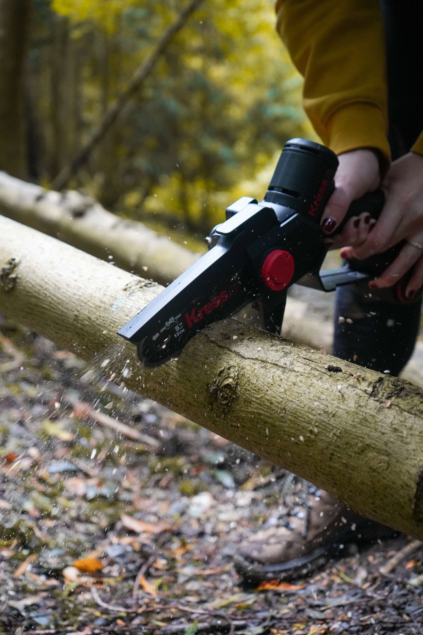 Kress 20 V 12 cm one-hand chainsaw