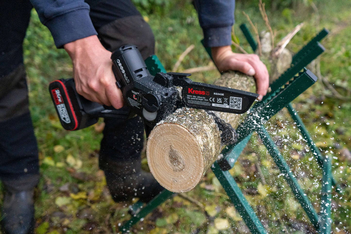 Kress 20 V 12 cm one-hand chainsaw