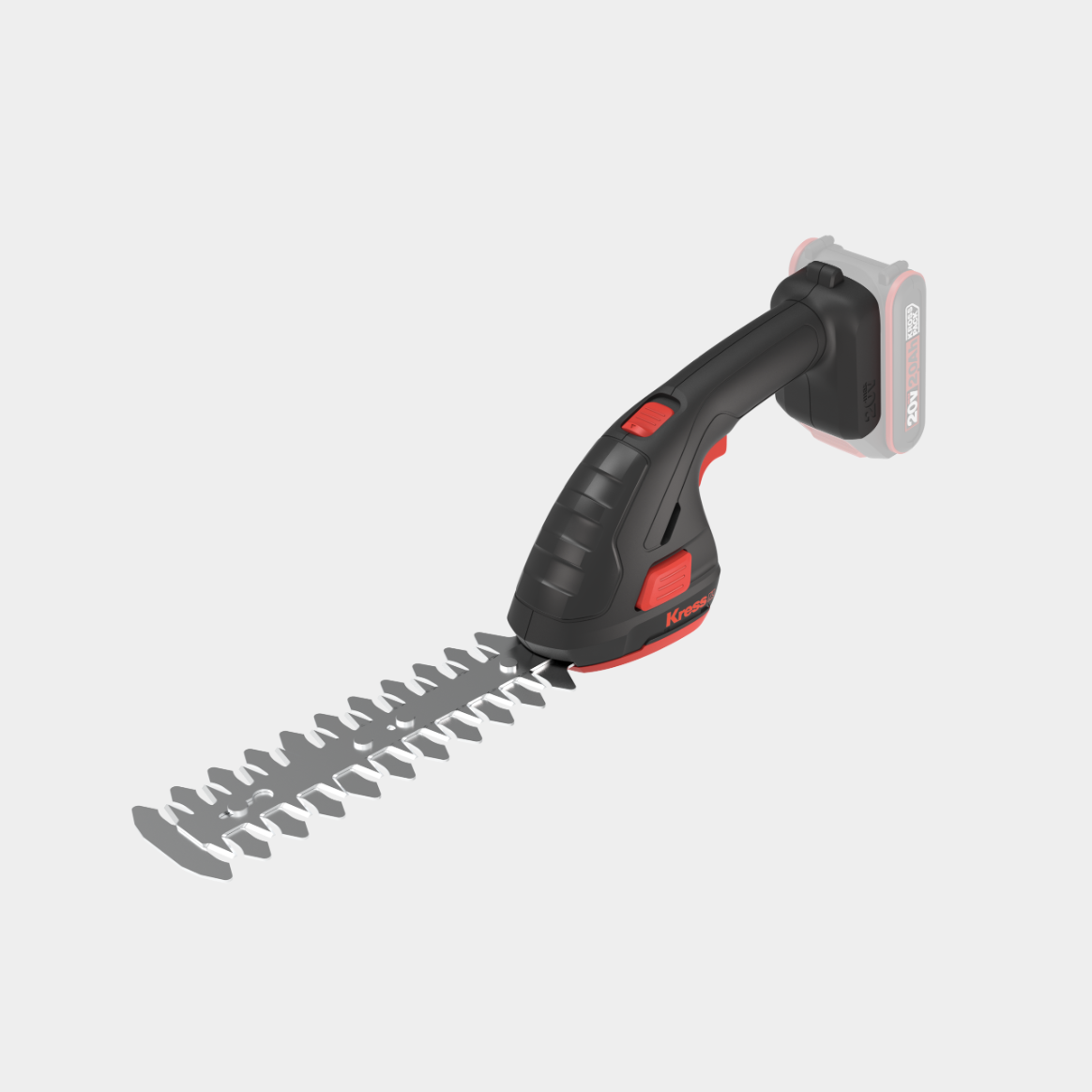 Kress 20 V KrossPack 3-in-1 cordless grass and shrub shears set - tool only