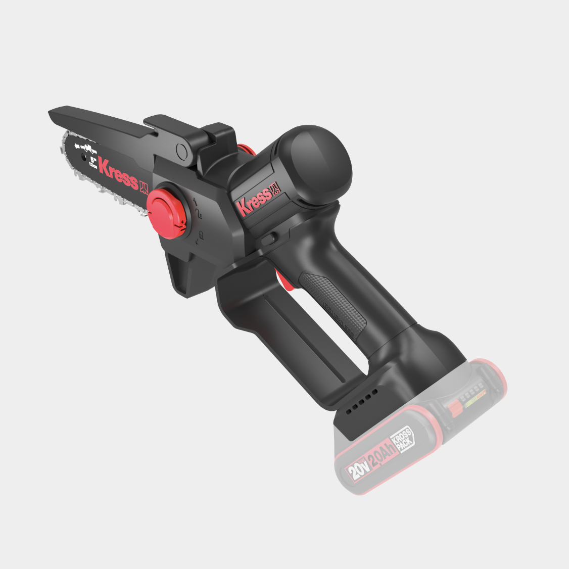 Kress 20 V 12 cm one-hand chainsaw