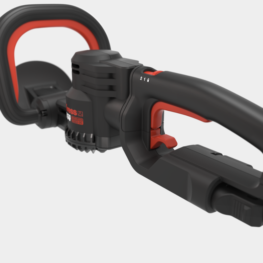 Kress 60 V 58 cm cordless brushless backpack hedge trimmer — tool only