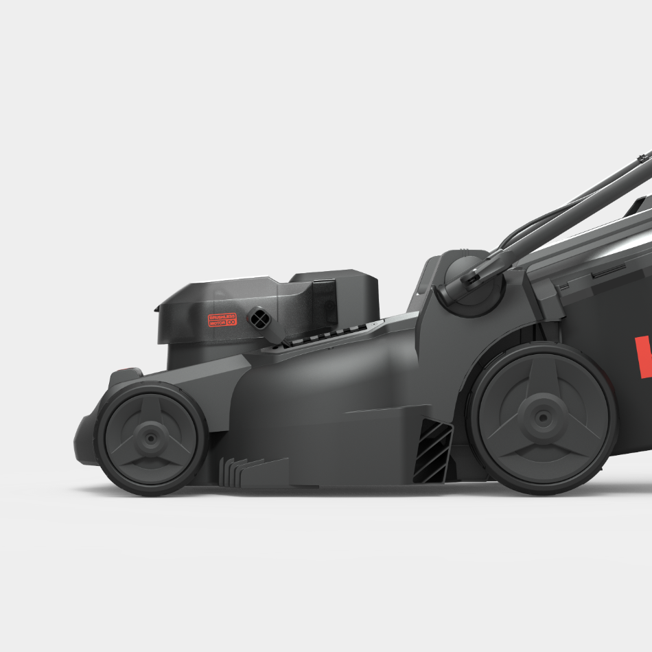 Kress 40V 37 cm Cordless Brushless Push Lawn mower