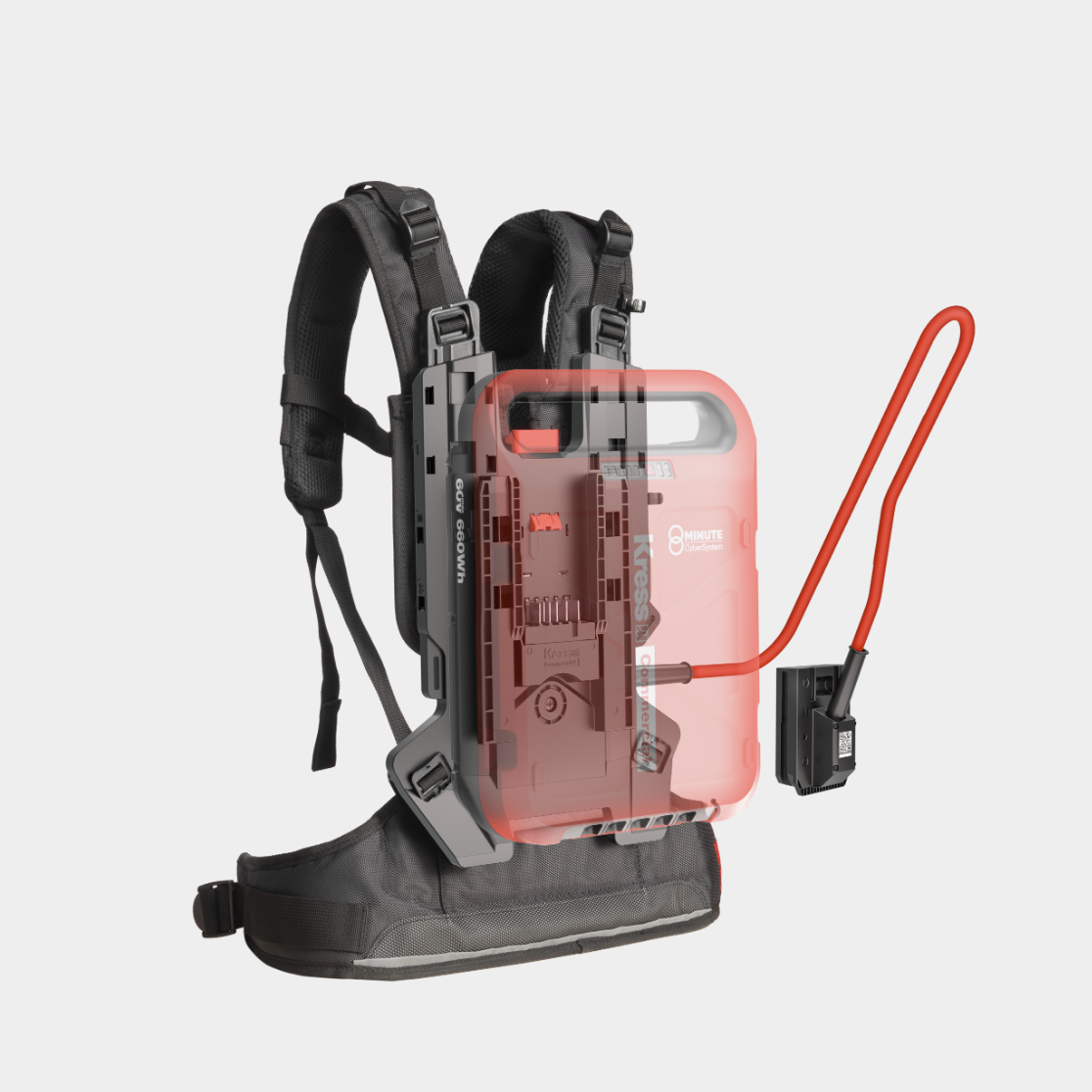 Kress backpack battery harness