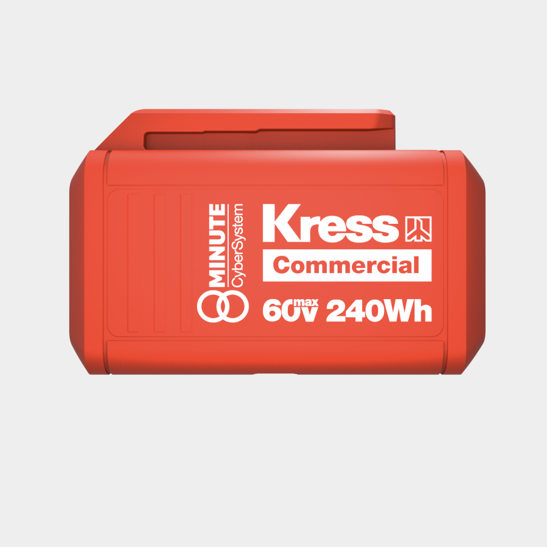 Kress Commerical 60 V 240 Wh 8-minute CyberPack