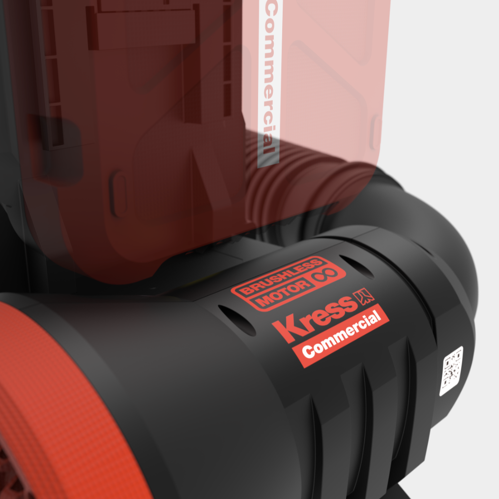 Kress Commercial 60 V 35 N backpack blower - tool only