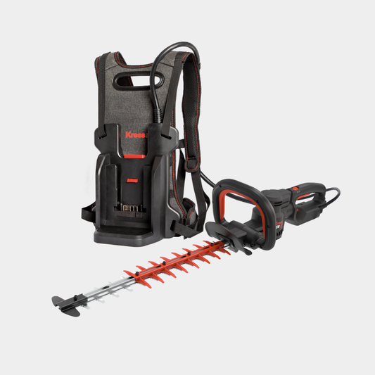 Kress 60 V 58 cm cordless brushless backpack hedge trimmer — tool only