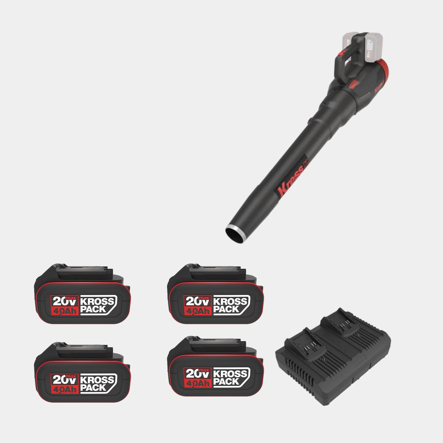 kress 40v Leaf blower, Leaf blower, kress, Leaf blower bundle, battery leaf blower, Garden tools