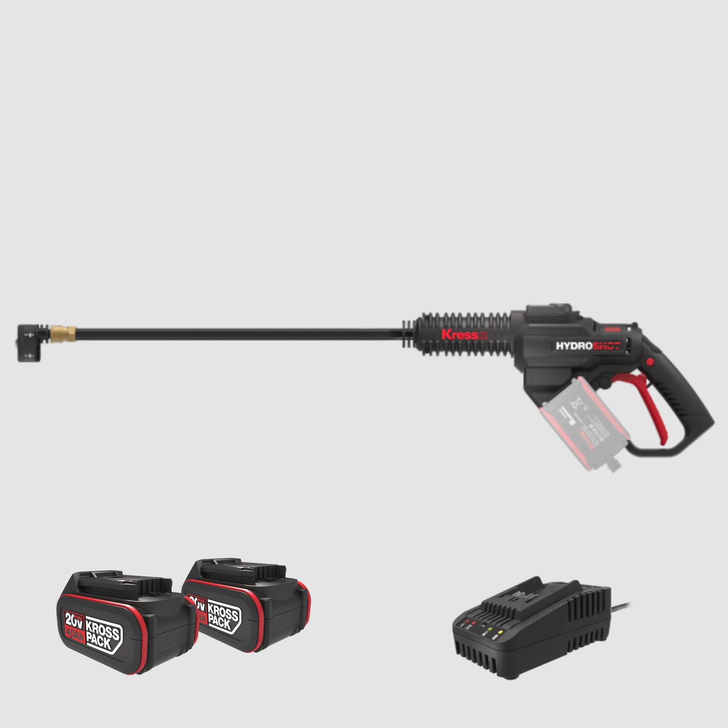 Kress KG633E.9 Battery-Powered Portable Power Washer