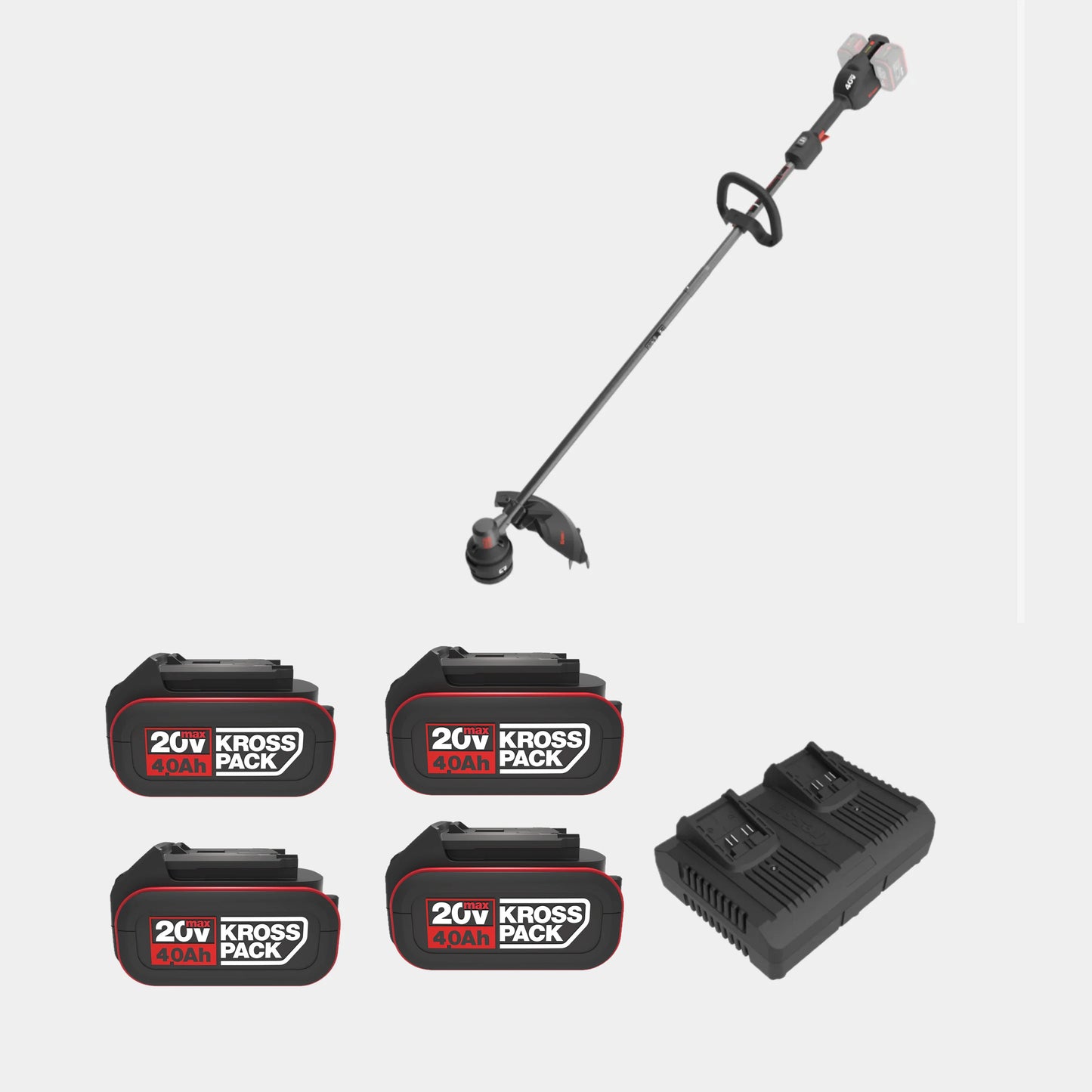 Kress 40 V 38 cm brushless grass trimmer KG154E.9