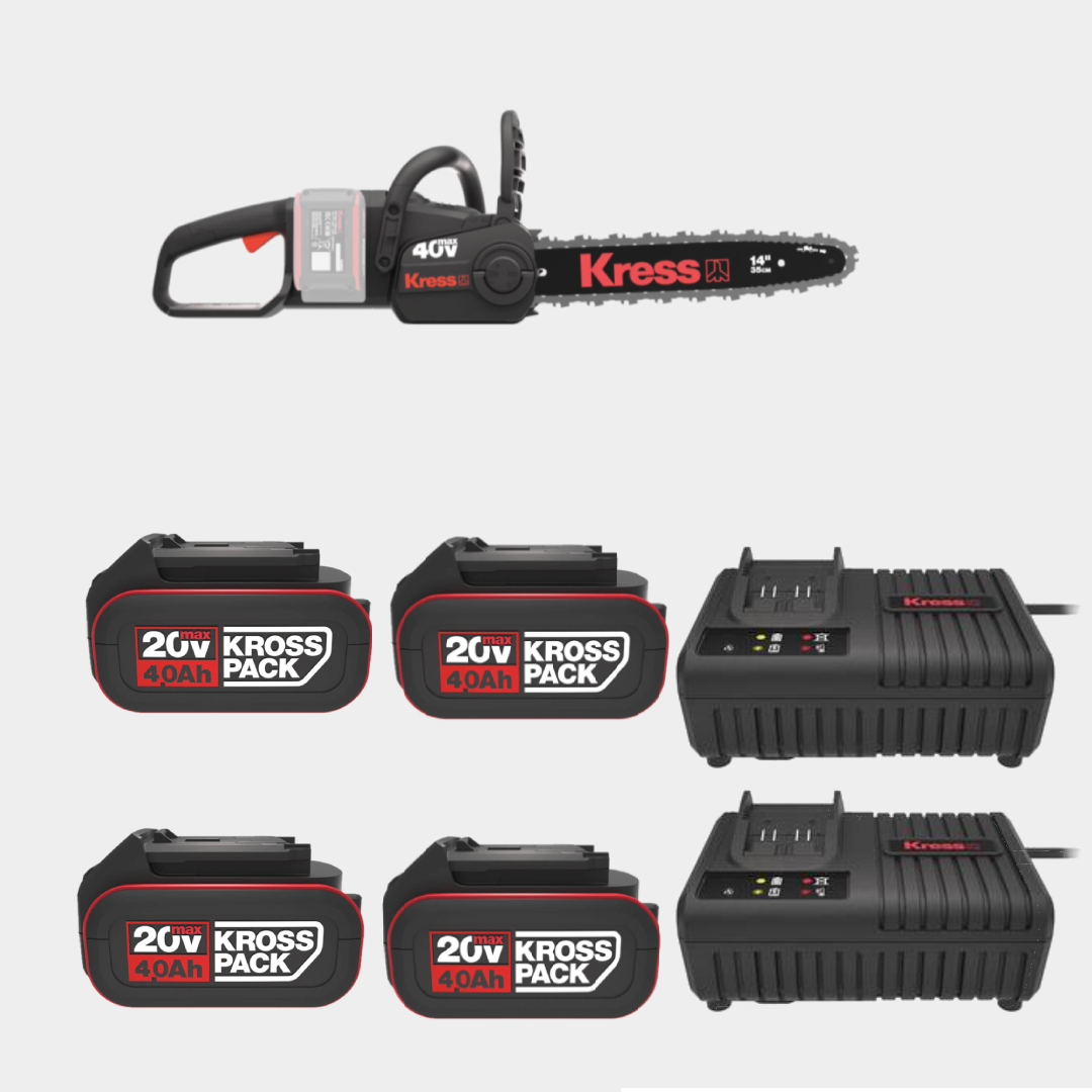 Kress 40 V 35 cm brushless chainsaw — tool only