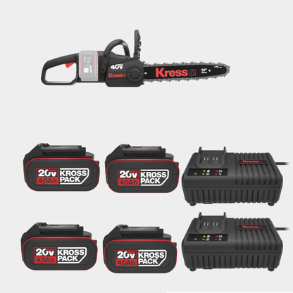 Kress 40 V 35 cm brushless chainsaw — tool only