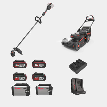 Kress 60 V 46 cm Self-Propelled Lawn Mower