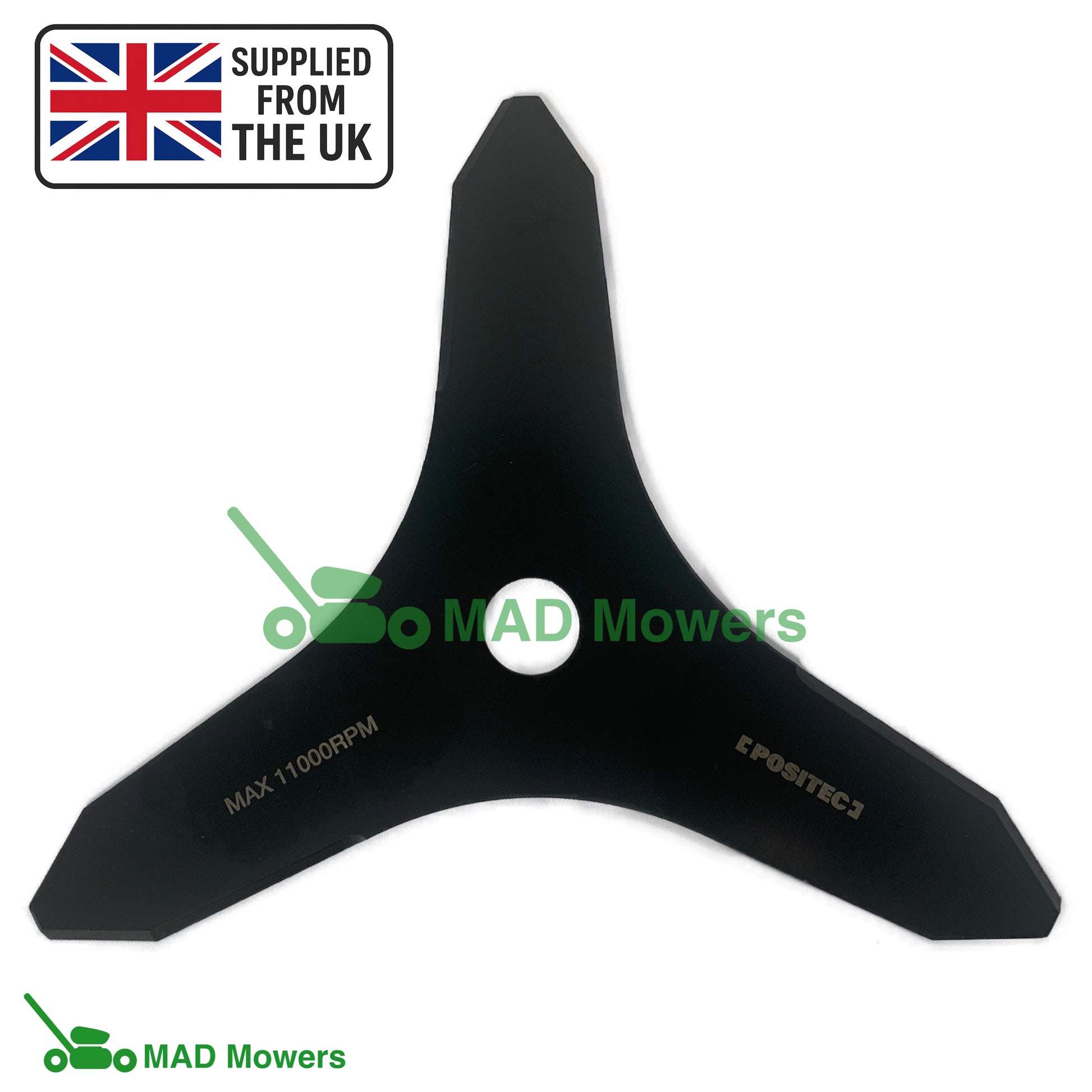 Grass Trimmer blade with three points. 