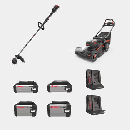 Kress 60 V 46 cm Self-Propelled Lawn Mower