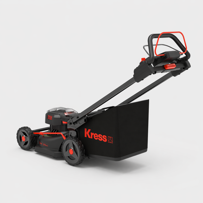 Kress 60V 46cm Self-Propelled Lawn Mower – Powerful, Effortless Cutting for Medium to Large Gardens