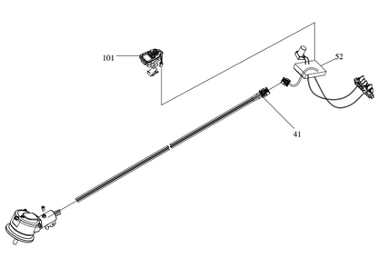 Parts Kress Commercial-grade 60 V brush cutter KC111.9
