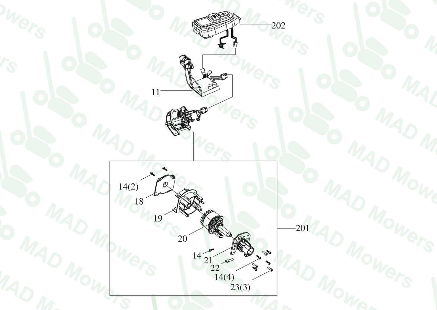 Parts Commercial-grade 60 V pole hedge trimmer KC241.9