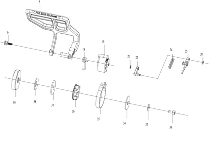 Parts Commercial-grade 60 V top-handle chainsaw KC320.9