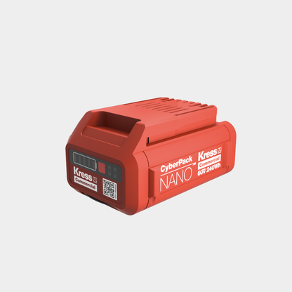 Kress 60V 240Wh CyberPack Nano Battery – Compact Power with Rapid Charging