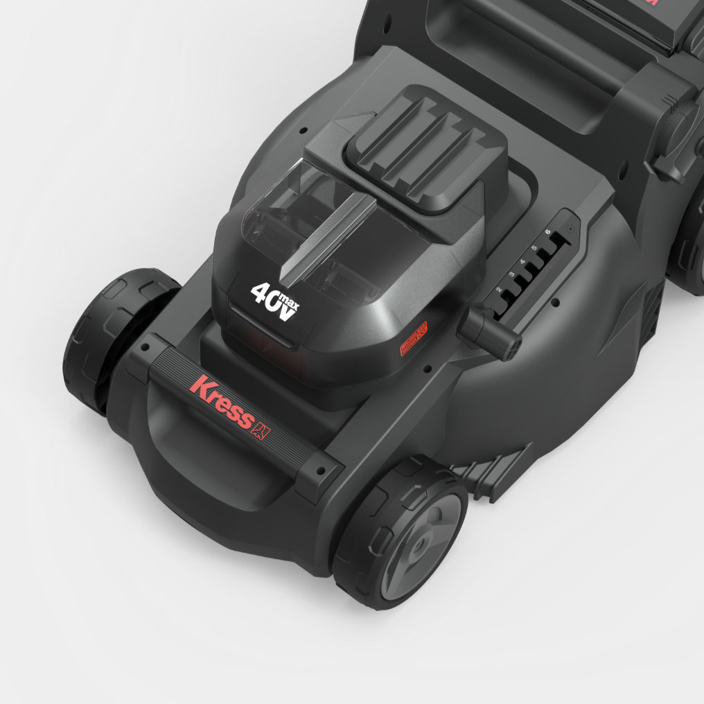 Kress 40V 37 cm Cordless Brushless Push Lawn mower