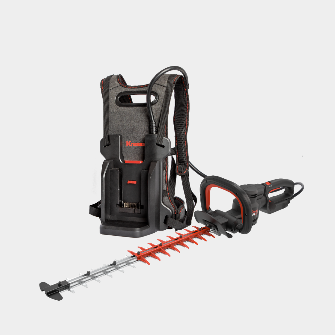 Kress 60 V 67 cm cordless brushless backpack hedge trimmer - tool only