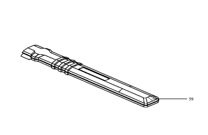 Parts 40 V hedge trimmer KG285.9
